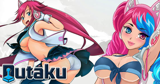 Image montrant l'ancienne image de marque de Nutaku avec l'itération Nutaku-tan dans le jeu Crush Crush